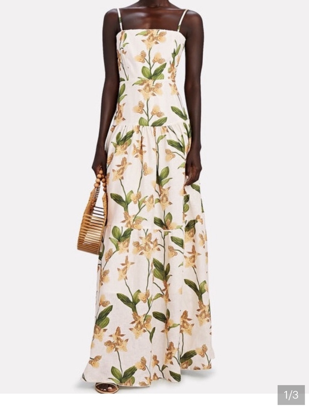 Agua by agua bendita floral maxi dress